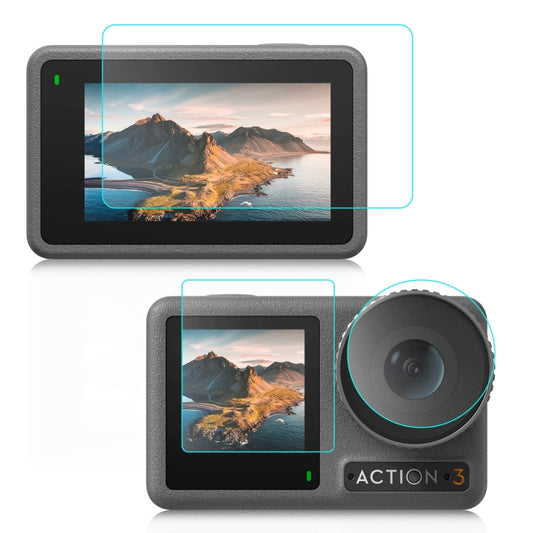 Para DJI Osmo Action 3/4 PULUZ Lente 3 en 1 ...