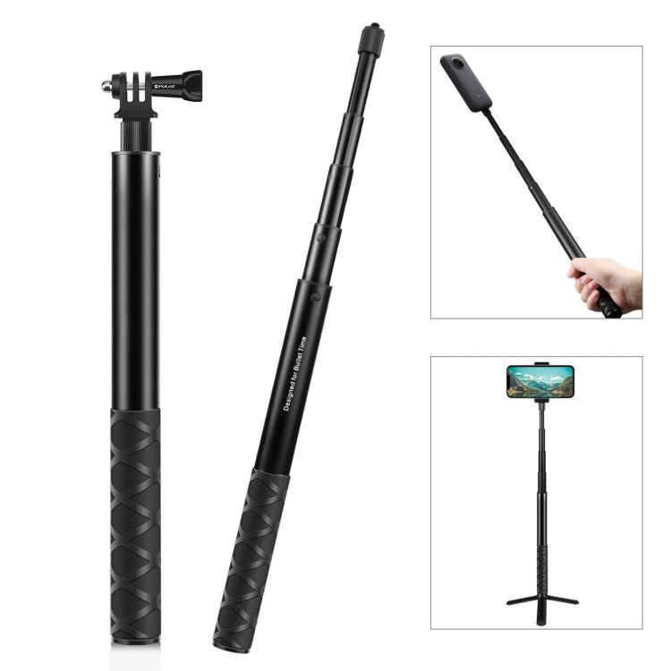 PULUZ Monopod de palo selfie de metal de 110...