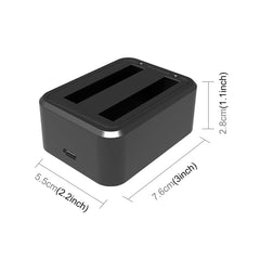 Para Insta360 X3 PULUZ Cargador de baterías ...