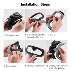 Para DJI Avata Goggles 2 PULUZ Flying Eye Ma...