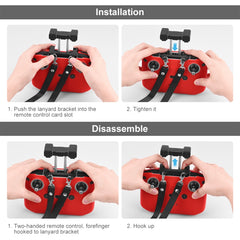 Cordón de correa para el cuello para control remoto DJI Mini 3 / 3 Pro