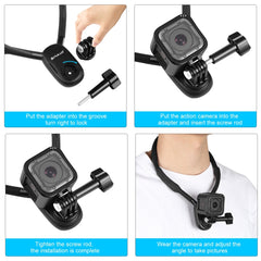 PULUZ Lazy Neck Bracket POV View Mount para ...