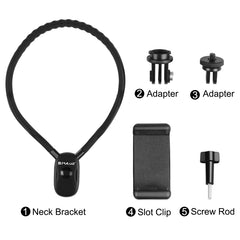 PULUZ Lazy Neck Bracket POV View Mount para ...