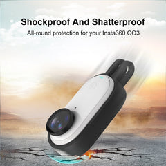 Para Insta360 GO 3 PULUZ cuerpo plástico mar...