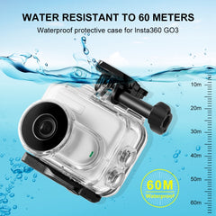 Para Insta360 GO 3 PULUZ 60m Funda carcasa i...