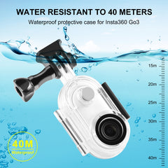 Para Insta360 GO 3 PULUZ 40m Funda carcasa i...