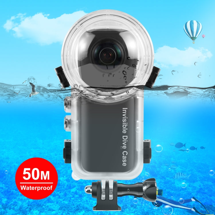 Para Insta360 X3 PULUZ 50m Estuche de buceo ...