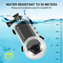 Para Insta360 X3 PULUZ 50m Estuche de buceo ...