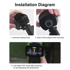 Para DJI OSMO Pocket 3 Parasol Cubierta prot...