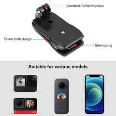 4 en 1 Mochila giratoria de 360 grados Soportes para sombreros