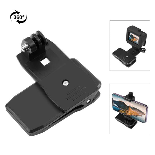 4 en 1 Mochila giratoria de 360 grados Soportes para sombreros