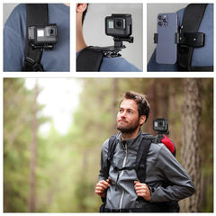 4 en 1 Mochila giratoria de 360 grados Soportes para sombreros