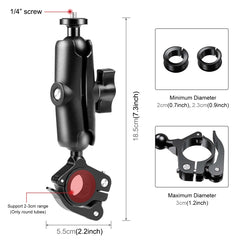 PULUZ motocicleta O-Clip abrazadera de liber...