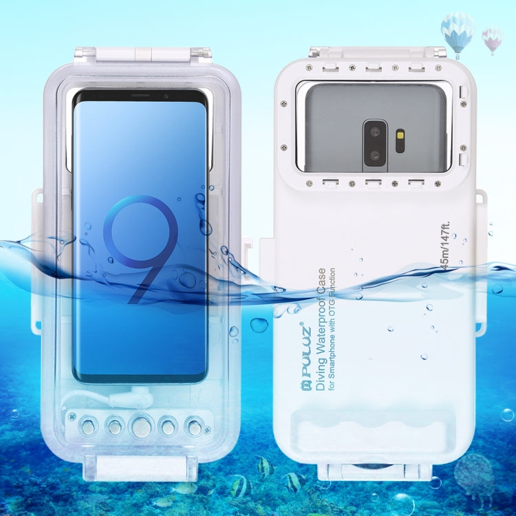 PULUZ Estuche de buceo impermeable de 45 m/1...