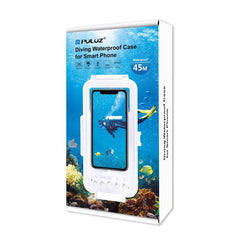 PULUZ Estuche de buceo impermeable de 45 m/1...
