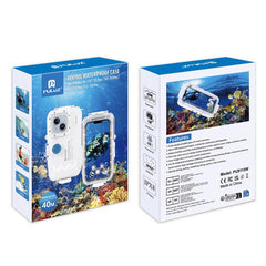 PULUZ Estuche de buceo impermeable de 40 m /...