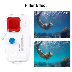 PULUZ Estuche de buceo impermeable de 40 m /...