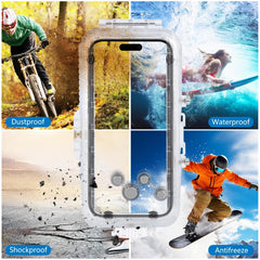 For iPhone 16 Pro Max PULUZ 40m/130ft Waterp...