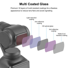 Para DJI160;Pocket160;3 PULUZ Filtro magnéti...