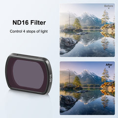 Para DJI160;Pocket160;3 PULUZ Filtro de lent...