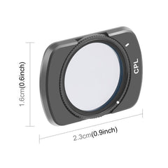 Filtro CPL para lente de cámara magnética PU...