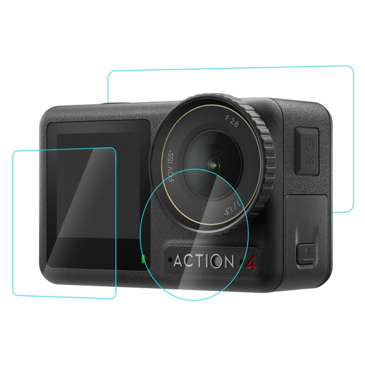 Para DJI Osmo Action 4 PULUZ Lente 3 en 1 Pa...