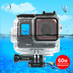 Para Insta360 Ace Pro PULUZ 60m carcasa impe...