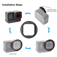 Para Insta360160;Ace160;Pro PULUZ 52mm Anill...