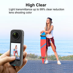Para Insta360 X4 PULUZ 9H 2.5D Película de v...