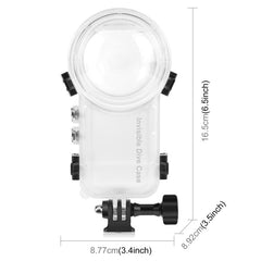 Para Insta360 X4 PULUZ 50m Estuche de buceo ...