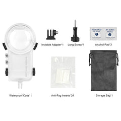 Para Insta360 X4 PULUZ 50m Estuche de buceo ...