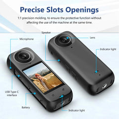 Para Insta360 X4 PULUZ Funda protectora de s...