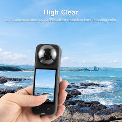 Para Insta360 X4 PULUZ Rotación PC Lente Pro...