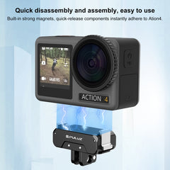 Para DJI Osmo Action 4 PULUZ Base metálica m...