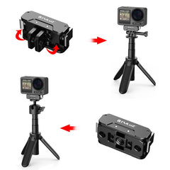Para DJI Osmo Action 4 PULUZ Base metálica m...