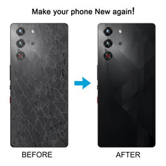 Tapa trasera con protector de flash para ZTE...