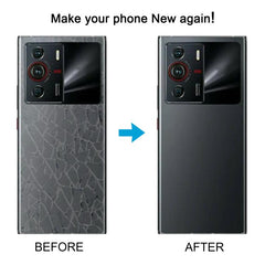 Tapa trasera con protector de flash para ZTE...