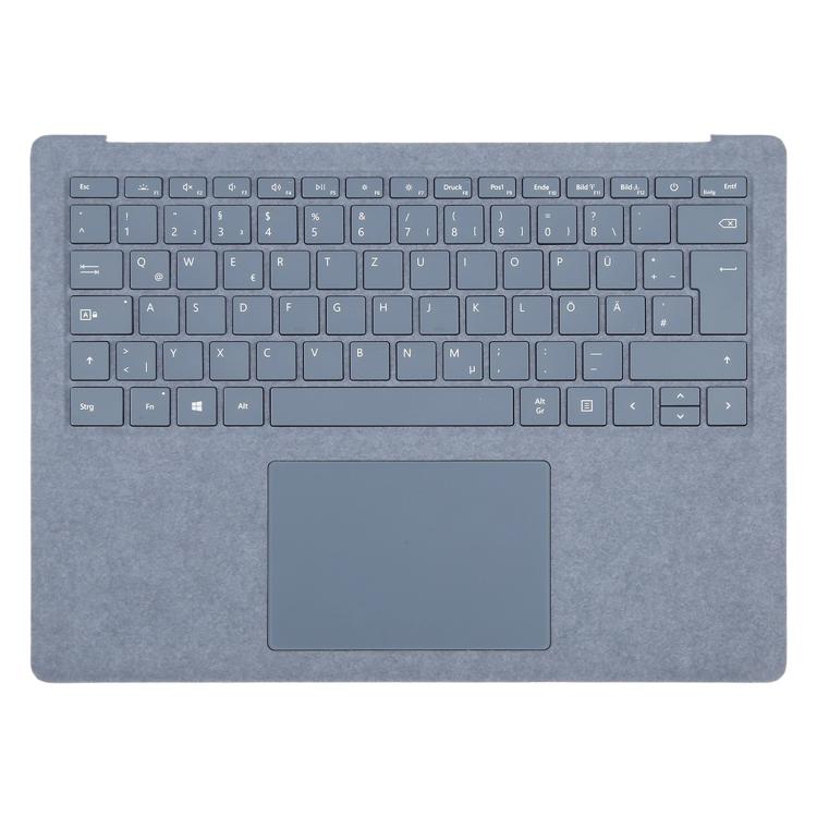 Teclado británico-alemán con panel táctil y ...
