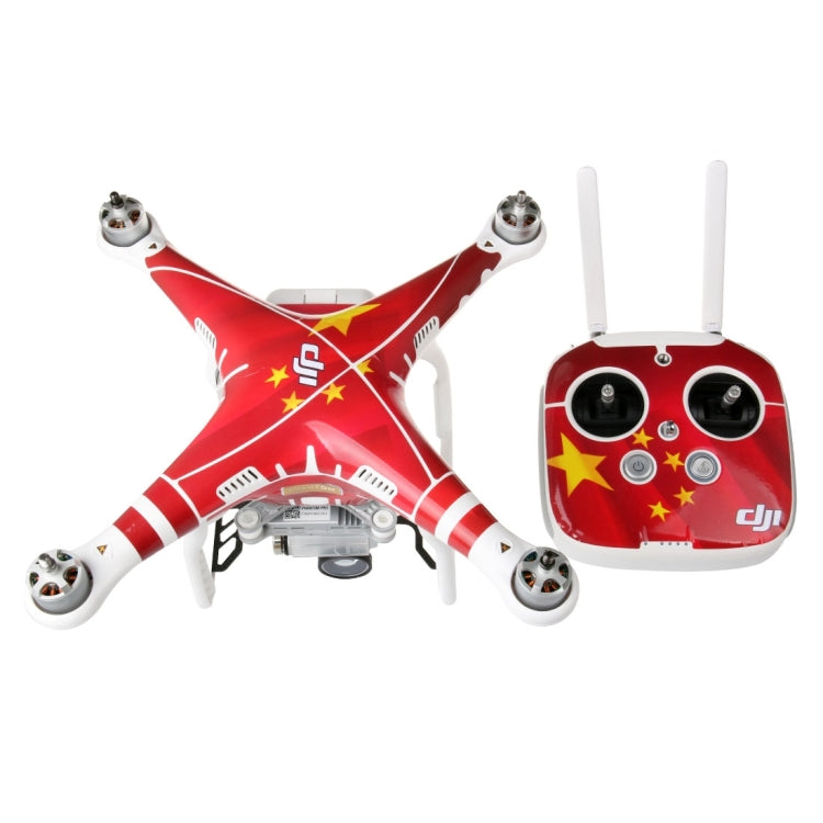 Adhesivo de piel de PVC de fibra de carbono 4D para DJI Phantom 3