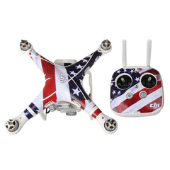 Adhesivo de piel de PVC de fibra de carbono 4D para DJI Phantom 3