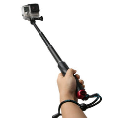 Monopié de poste extensible de mano de 49 cm...