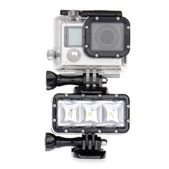 SupTig 30M Luz de video impermeable 300LM pa...