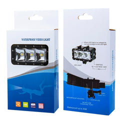 Luz de video a prueba de agua de 30 m Linter...