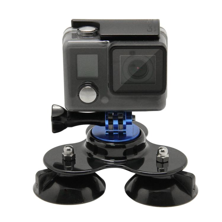 Soporte de ventosa de dirección triangular para GoPro