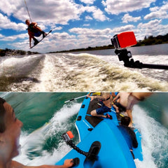 Esponja flotante de puerta trasera con pegatina para GoPro
