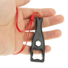 Llave inglesa con tapón de rosca de varilla ...