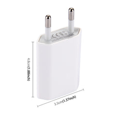 Cargador de viaje con puerto USB único de 5V...