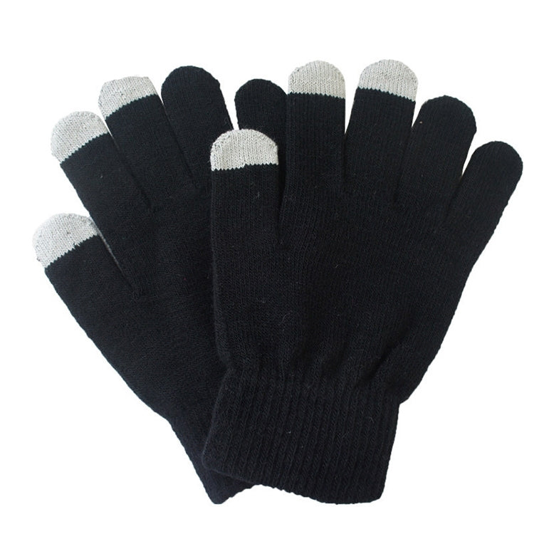 Guantes de punto de guantes de pantalla táctil