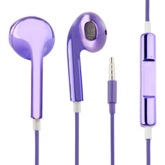 Auricular estéreo con control de cable de galvanoplastia de 3,5 mm