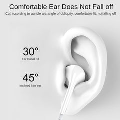 Auricular estéreo con control de cable de galvanoplastia de 3,5 mm